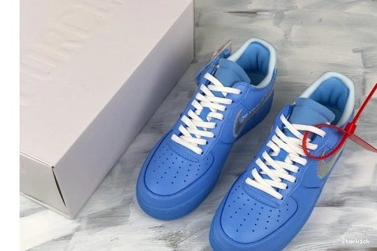 Blue Air Nike Off-White  1 Low CI1173-400 University Force MCA 0820